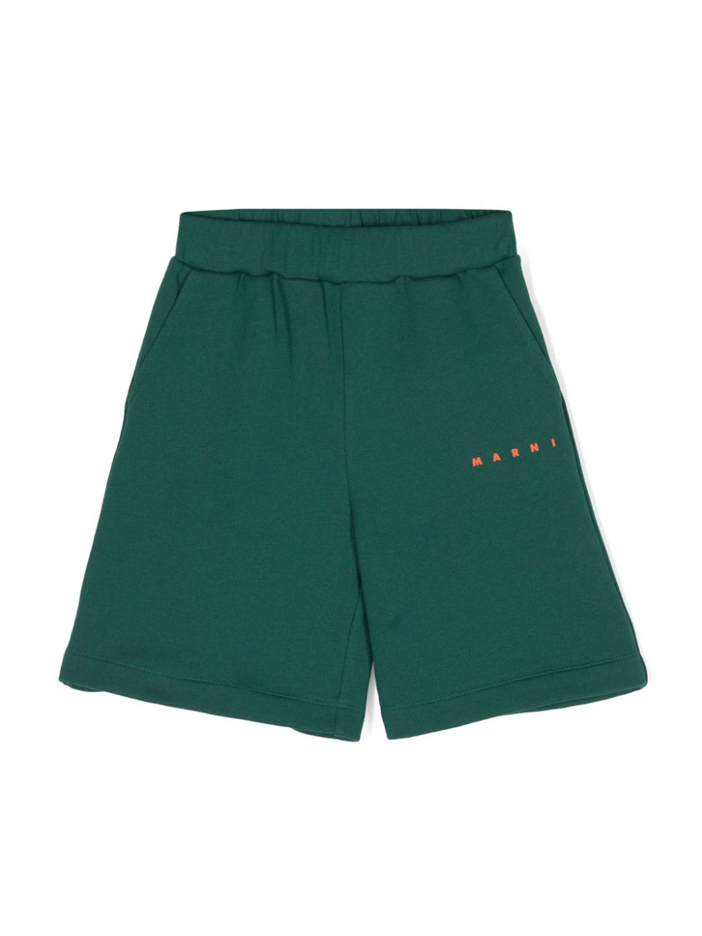 Pants in green cotton – Deliberti