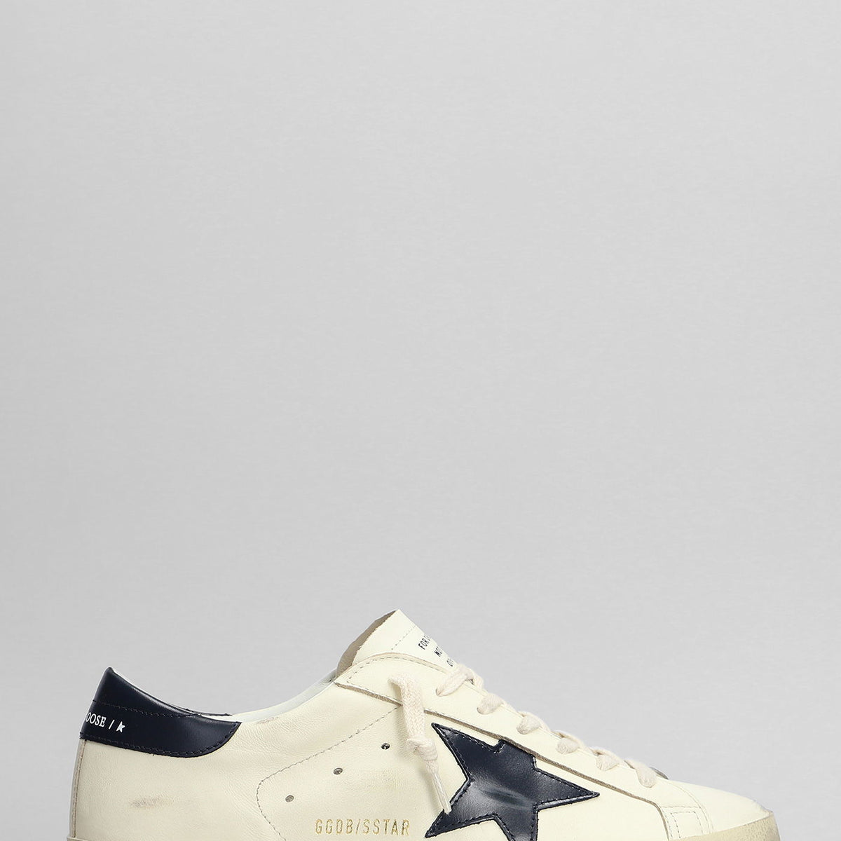 Superstar Sneakers in beige leather