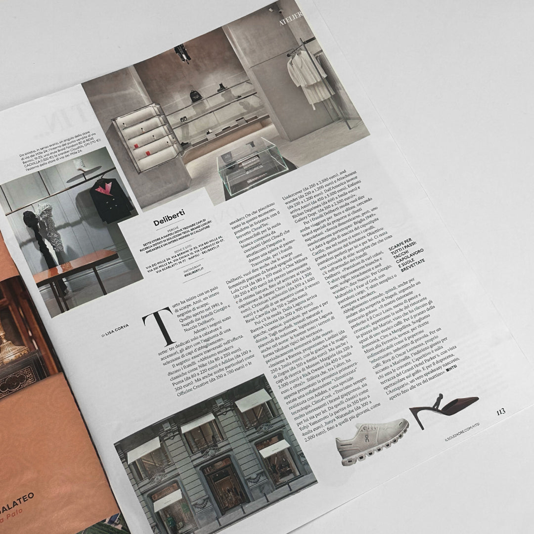 Deliberti on HTSI: A Journey Through Research, Fashion and Naples