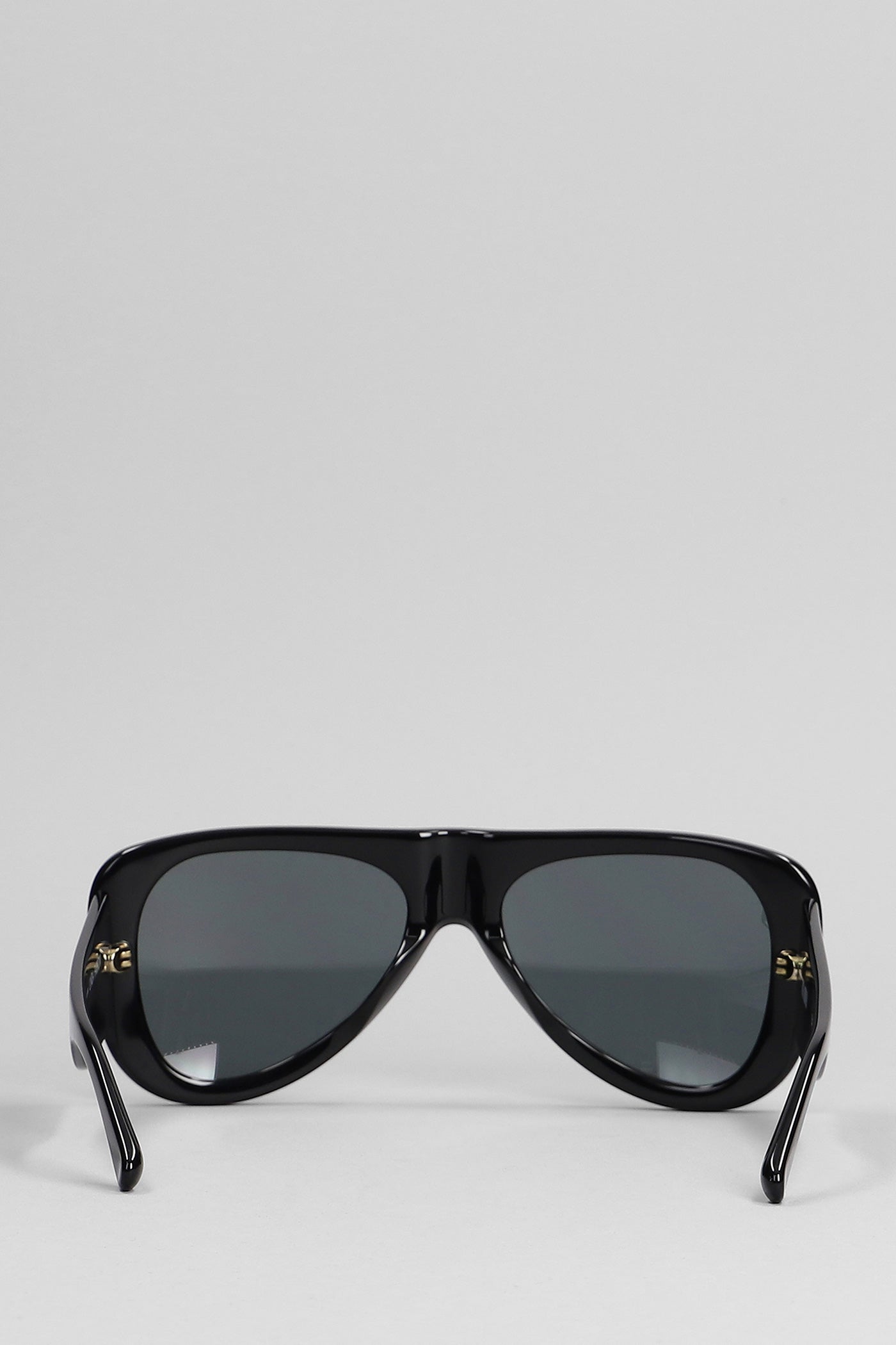 Sunglasses in black acrylic