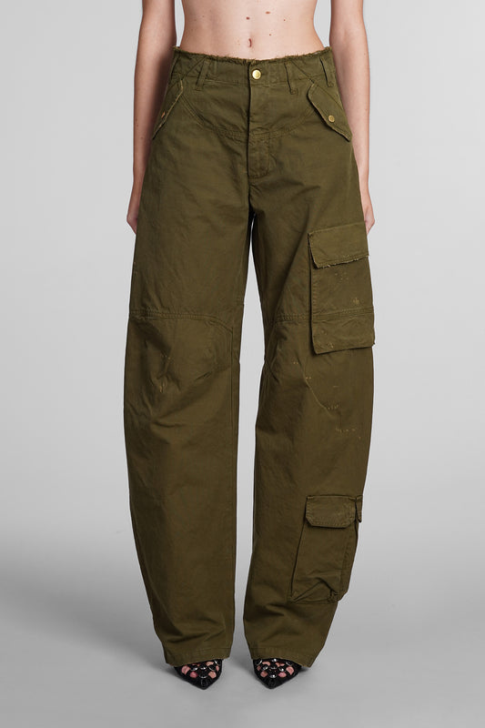 Rosalind Jeans in green cotton