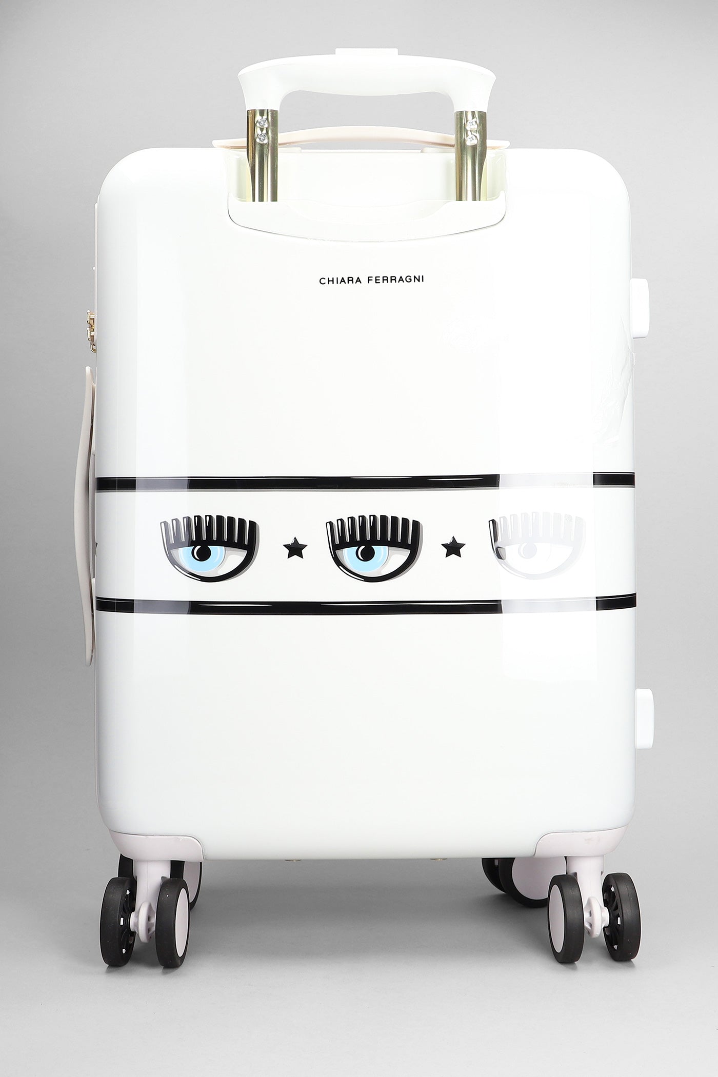 Trolley in white acrylic UNI