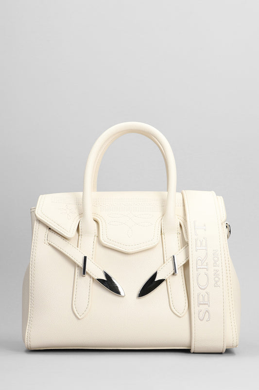 Yalis Rodeo Small Hand bag in white leather