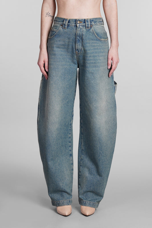 Audrey Jeans in blue cotton