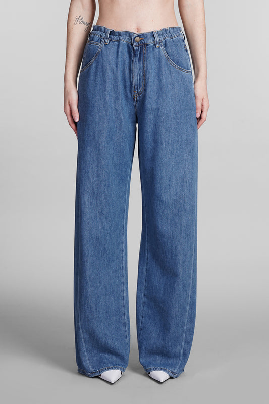 Iris Jeans in blue cotton