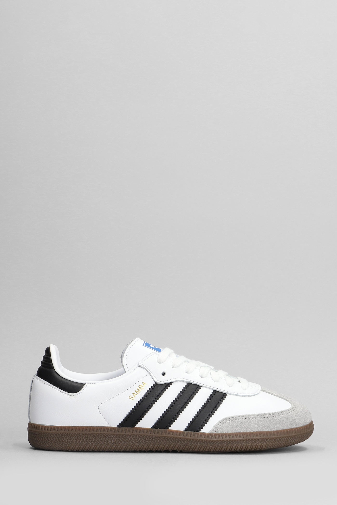 Samba Og Sneakers in white leather – Deliberti