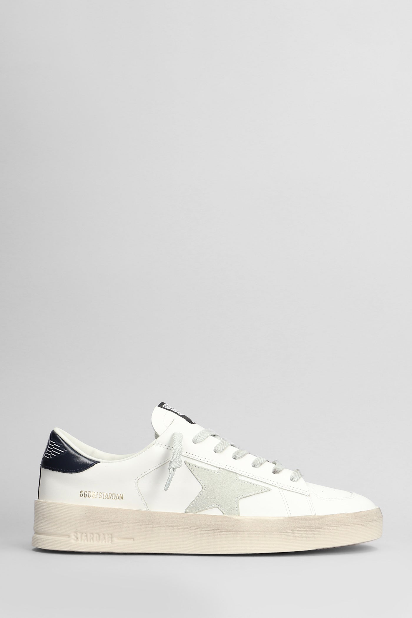 Stardan Sneakers in white leather – Deliberti