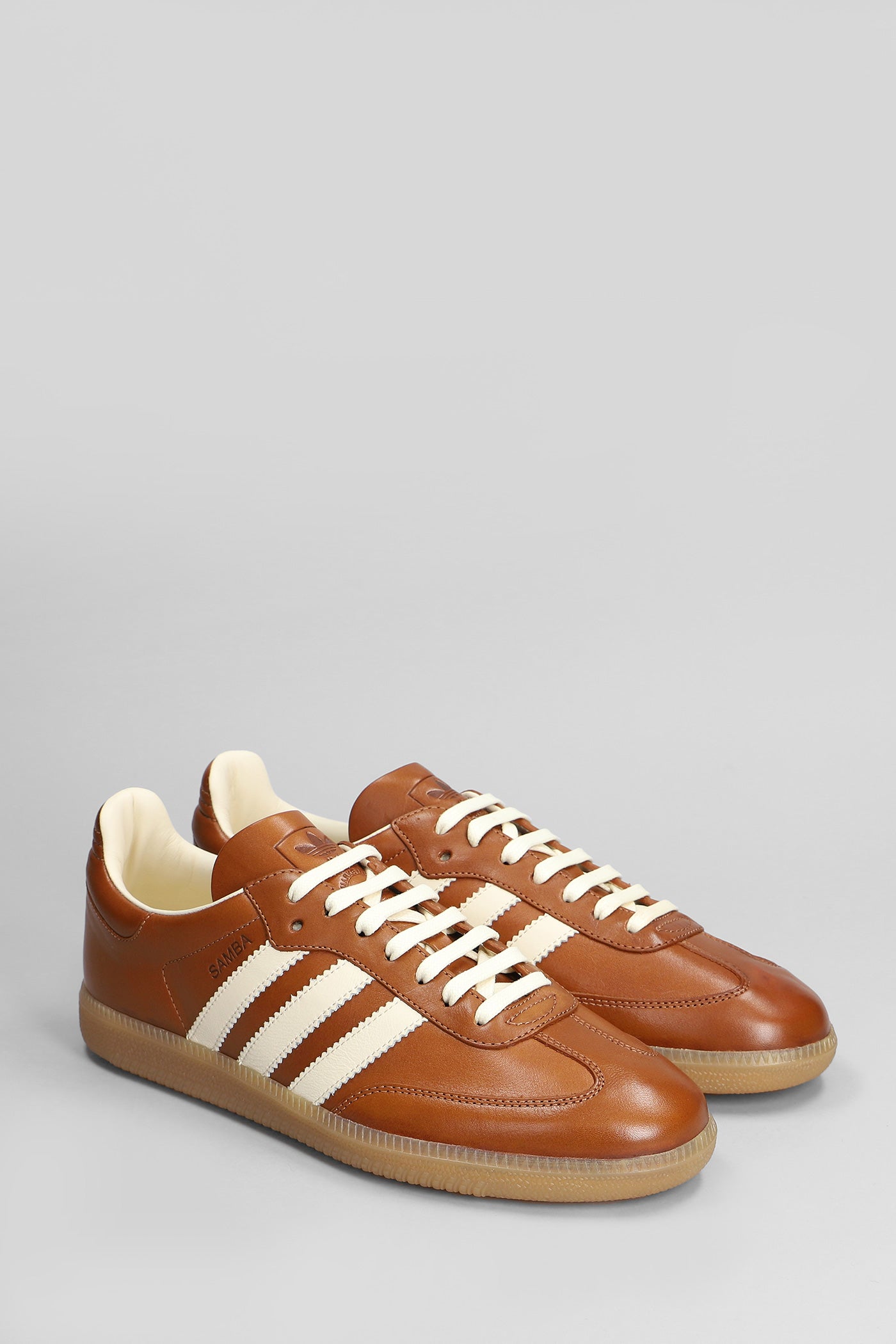 Samba Og Mil Sneakers in leather color leather – Deliberti