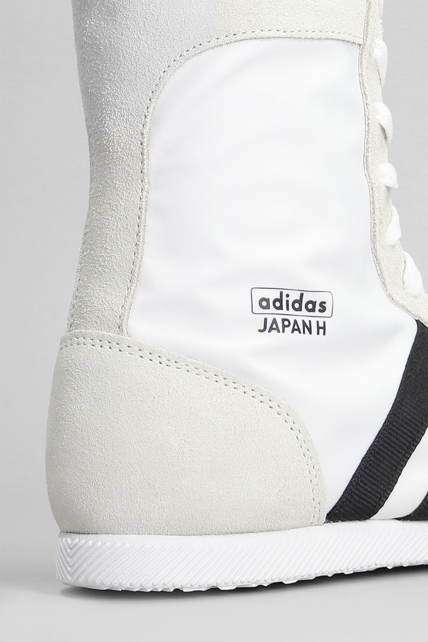 Japan H Sneakers in white Suede and fabric – Deliberti