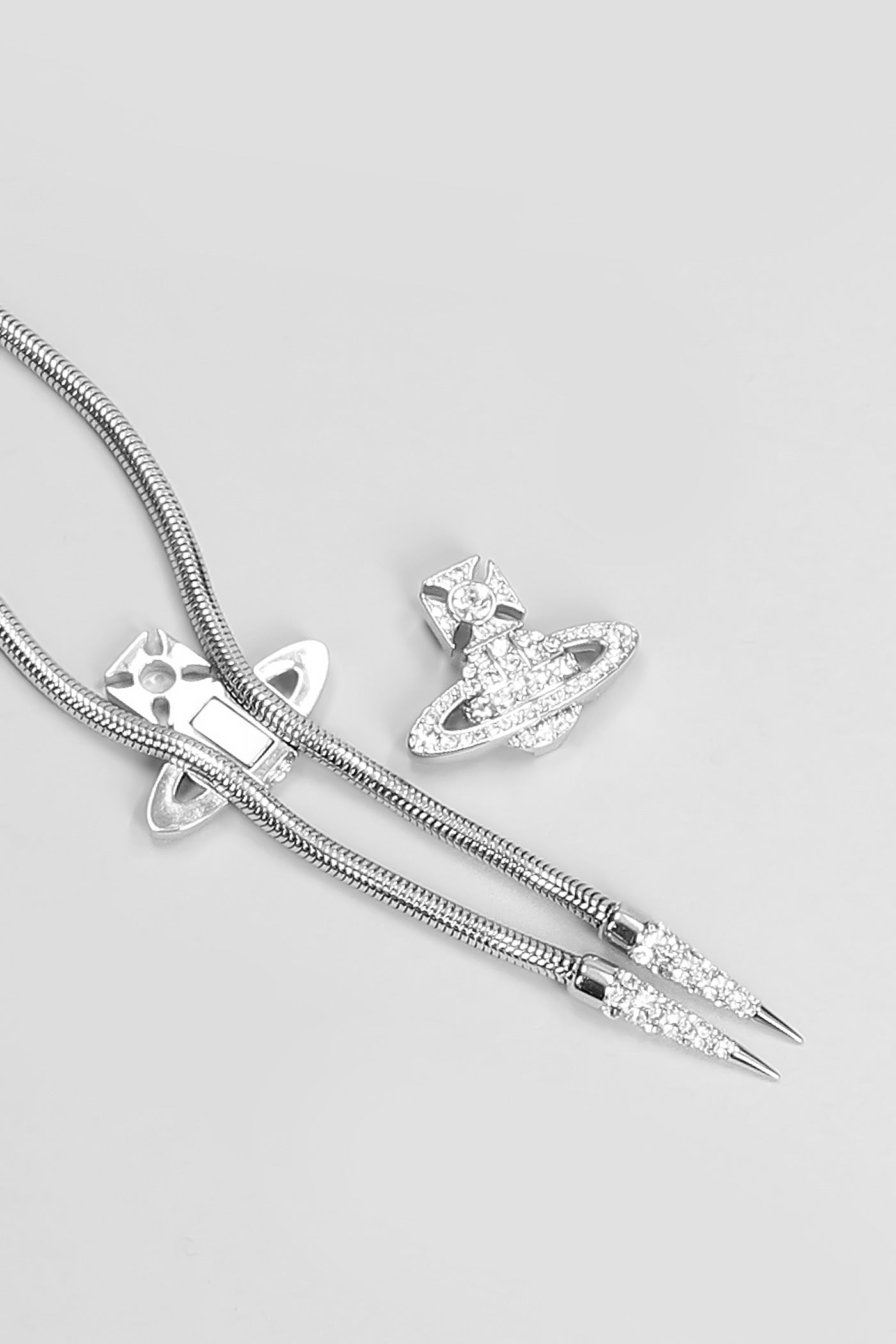 Bolo tie Jewelry in silver brass – Deliberti Bolo tie Jewelry in silver brass – Deliberti