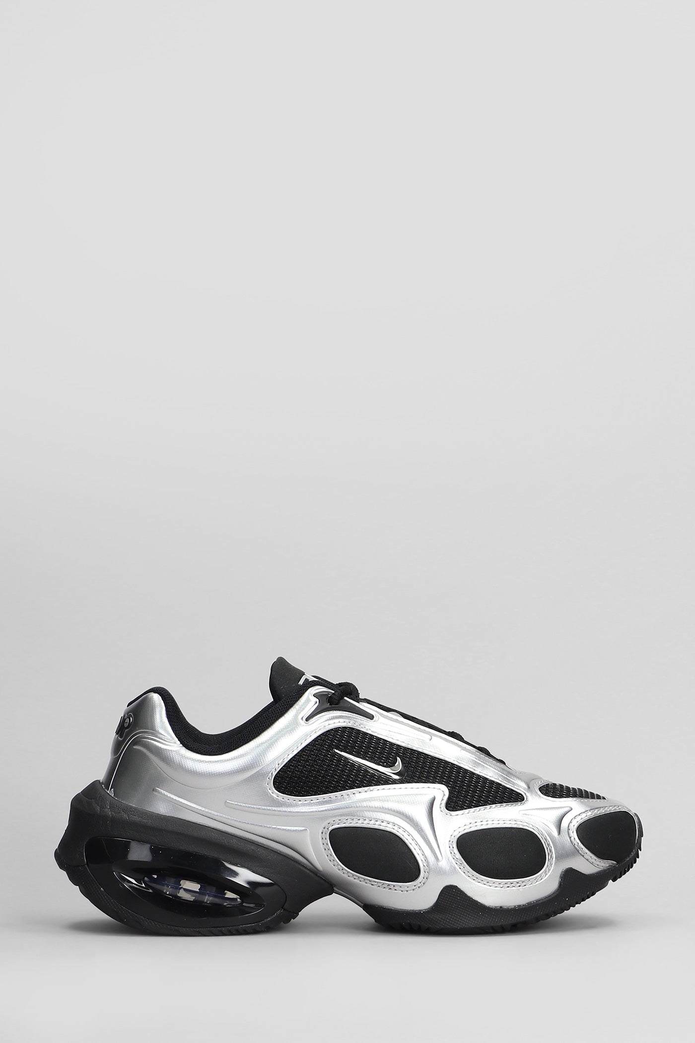 Air Max Muse Sneakers in silver leather and fabric – Deliberti