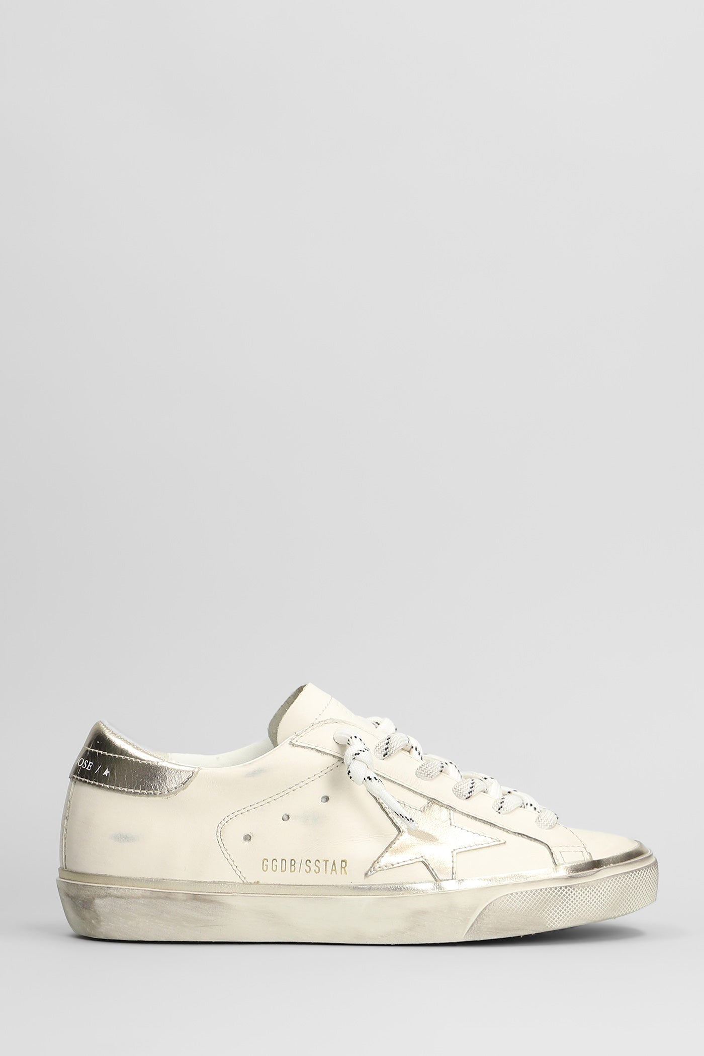 Superstar Sneakers in white leather – Deliberti