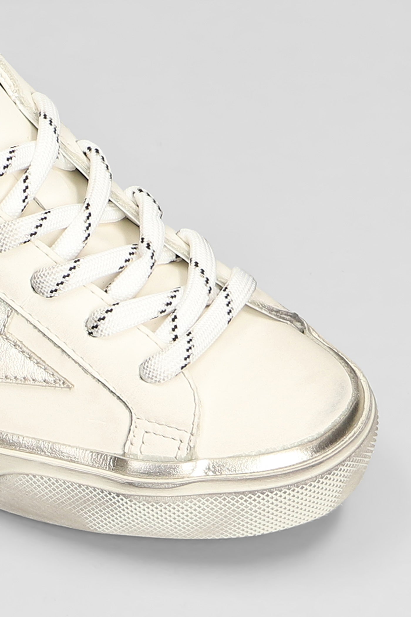 Superstar Sneakers in white leather – Deliberti