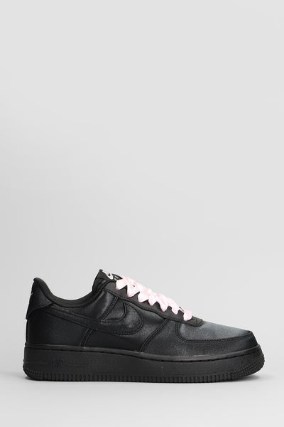Air Force 1 07 Lv8 Sneakers in black satin – Deliberti