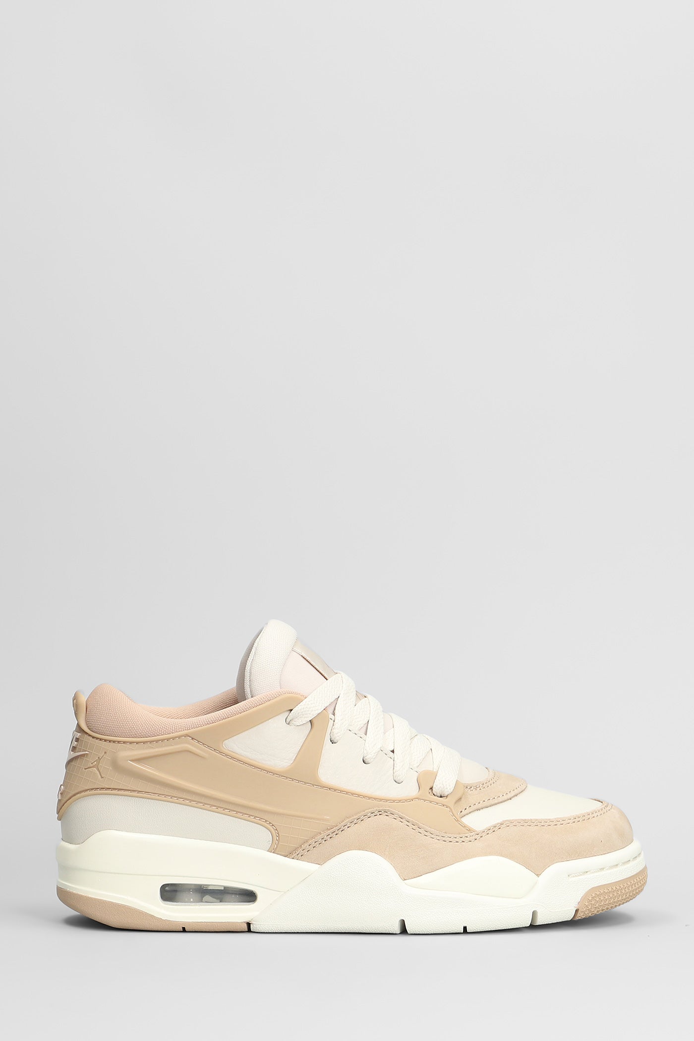 Air Jordan 4 Rm Sneakers in beige suede and leather – Deliberti Air Jordan 4 Rm Sneakers in beige suede and leather – Deliberti