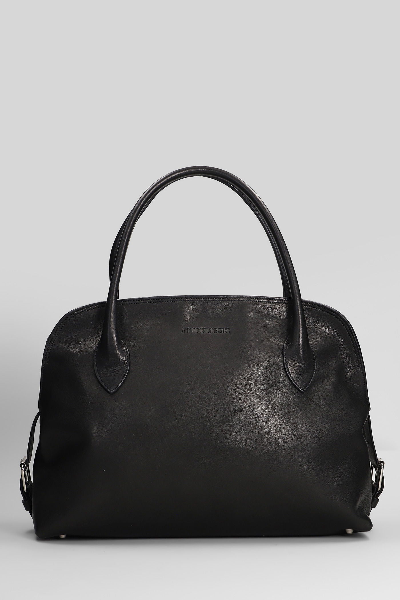 Josse Tote in black leather – Deliberti