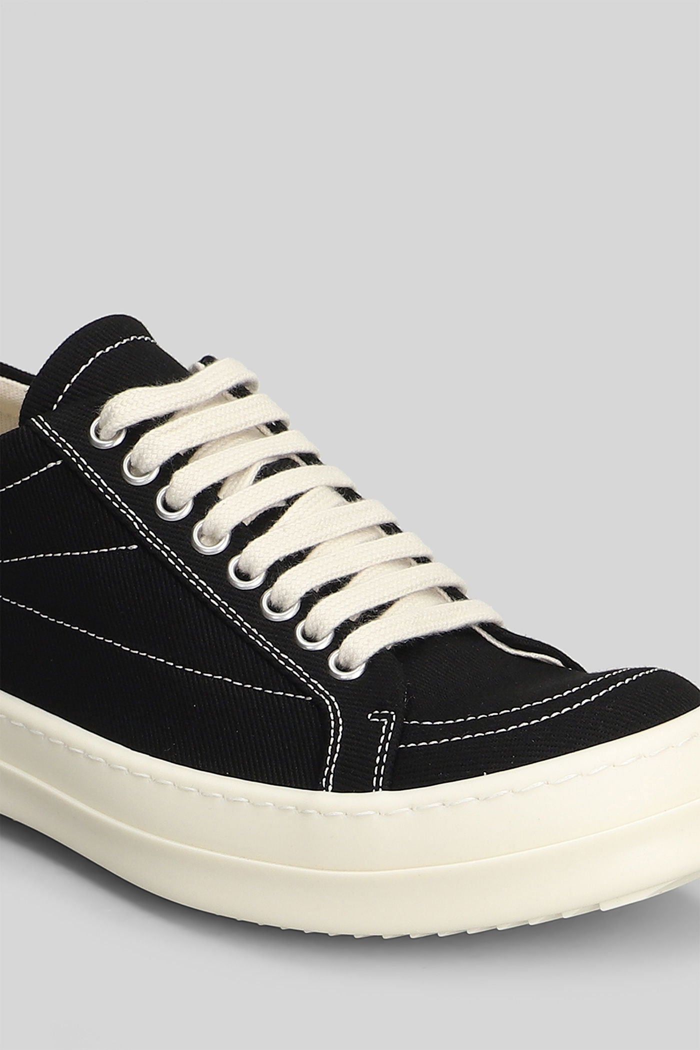 Penta vintage sneaks Sneakers in black cotton – Deliberti